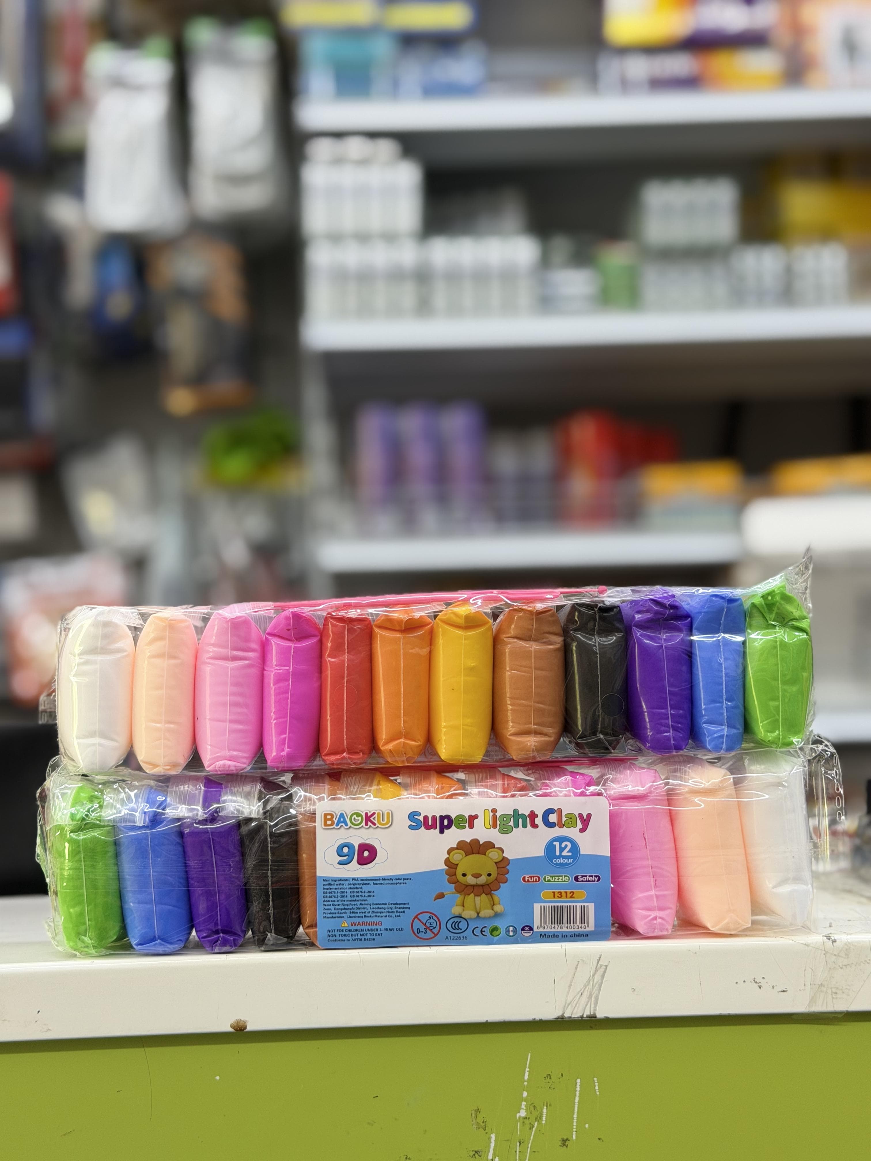 Super Light Clay 12pcs