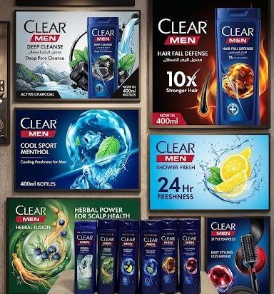 Clear Men – Complete Personal Care Range